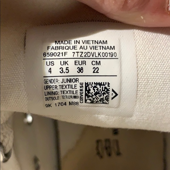 Converse floral girls sneaker - Picture 2 of 4